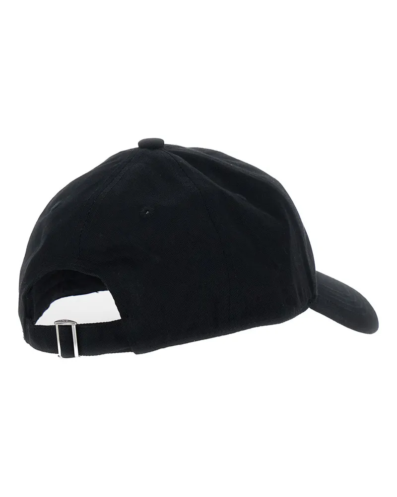 Drôle de Monsieur Men's Baseball Cap Black Cotton Hat Black