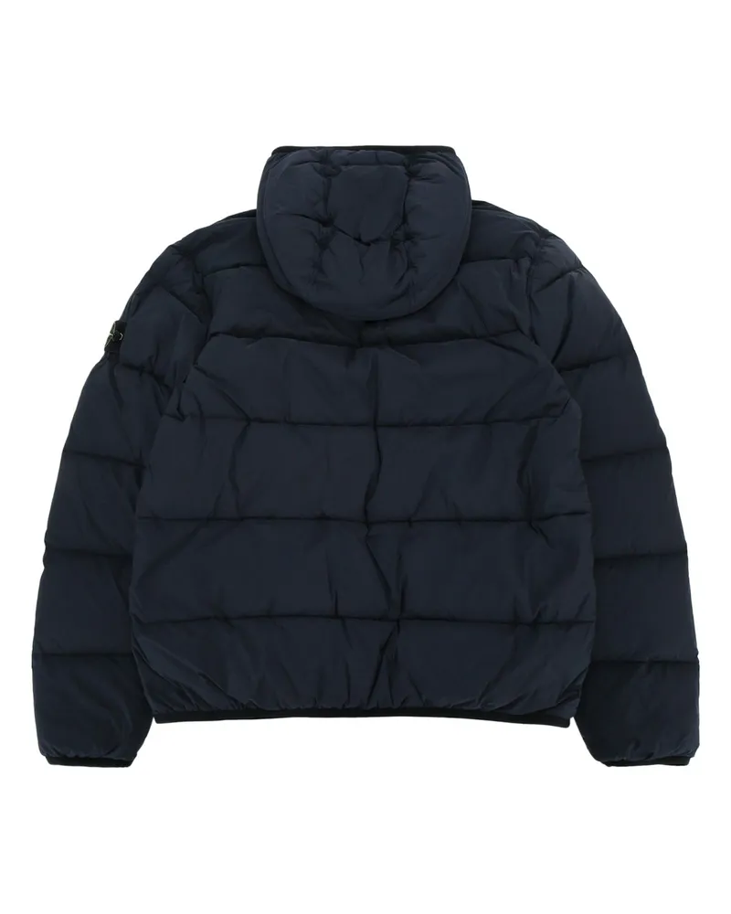 Stone Island Boys' Short Parka Navyblue Giubbini Jacket Navy