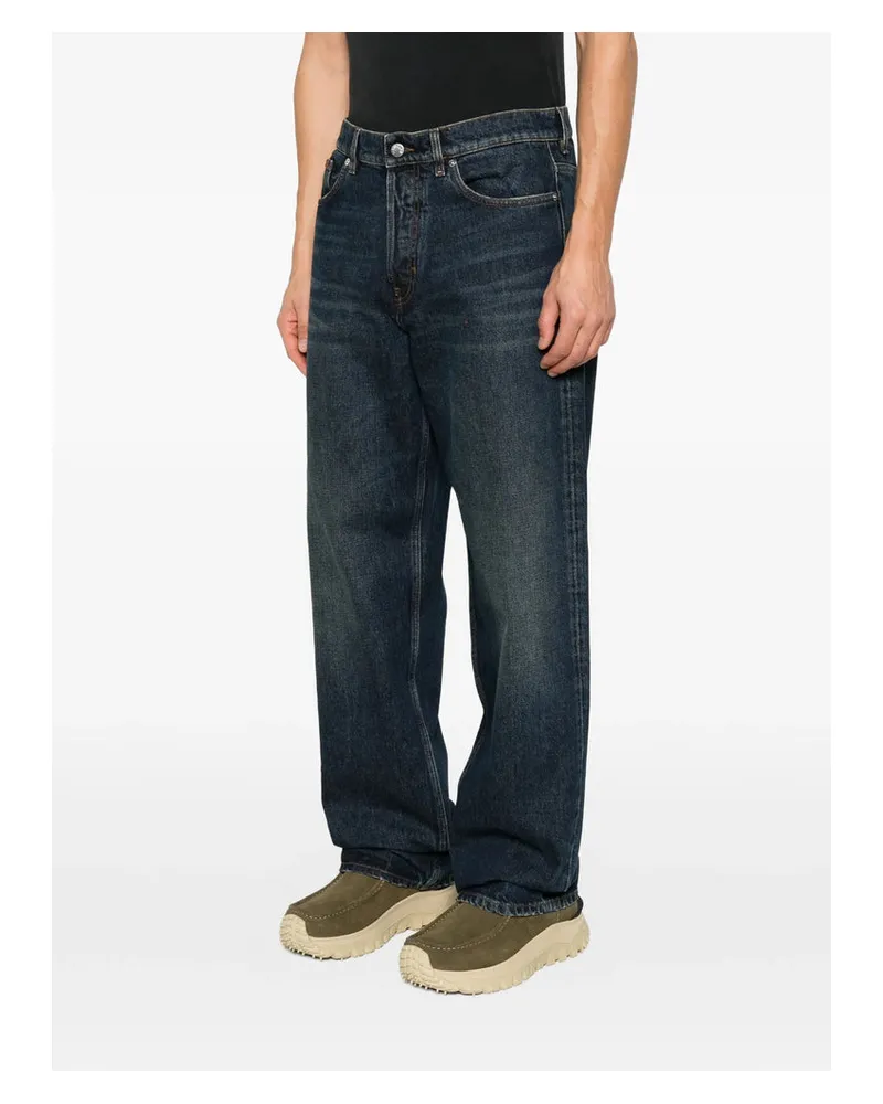 Moncler Cotton Denim Jeans — Blue Blue