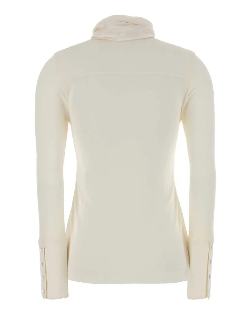 Courrèges Scarf Shirt — White White