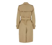 Women's Beige Cotton Trench Coat Honey