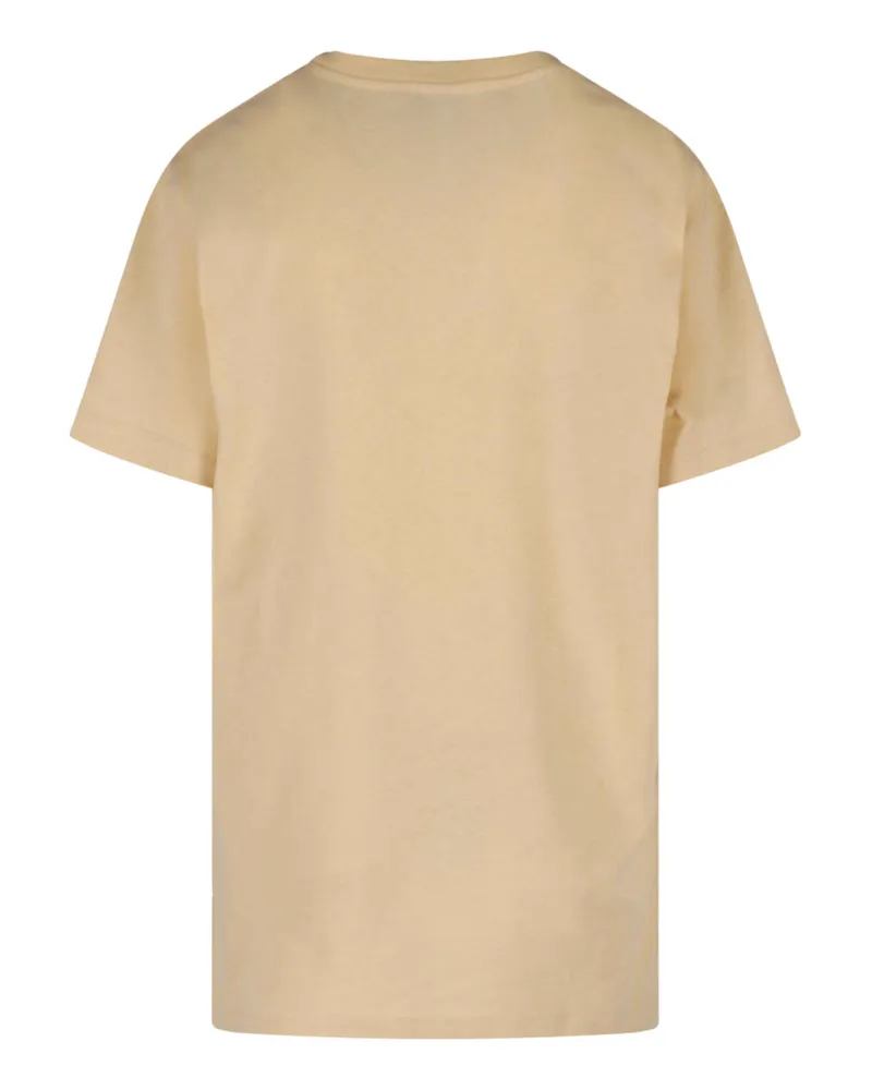 Valentino Garavani Women T-Shirts And Polos Cream Cotton Cream