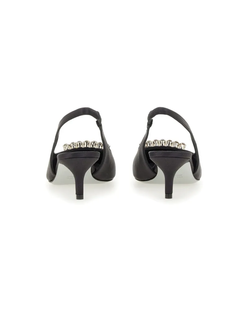 FESTA Milano Futura Slingback Heel — Black Black