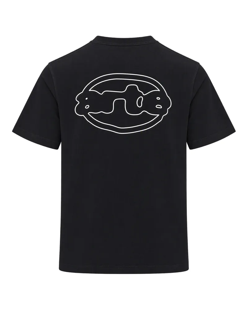 Arte Antwerp Maxi Logo T-Shirt — Black Black