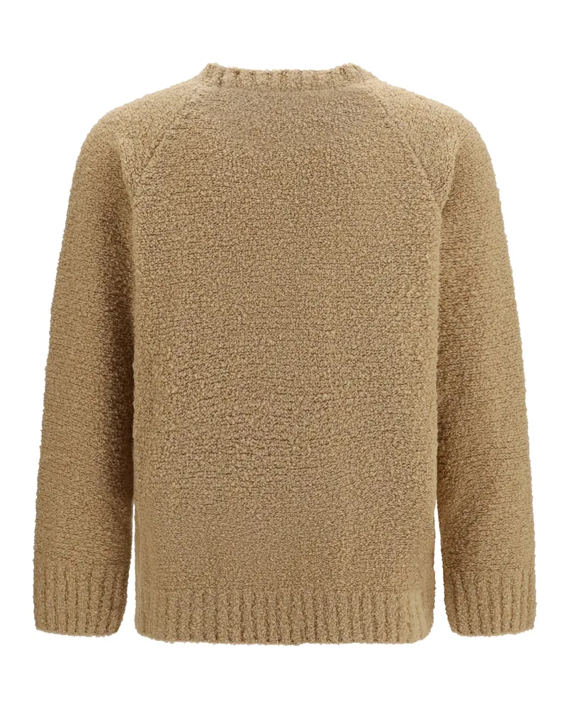 Laneus Men's Crewneck Sweater Cammello-Camel Cammello/camel 