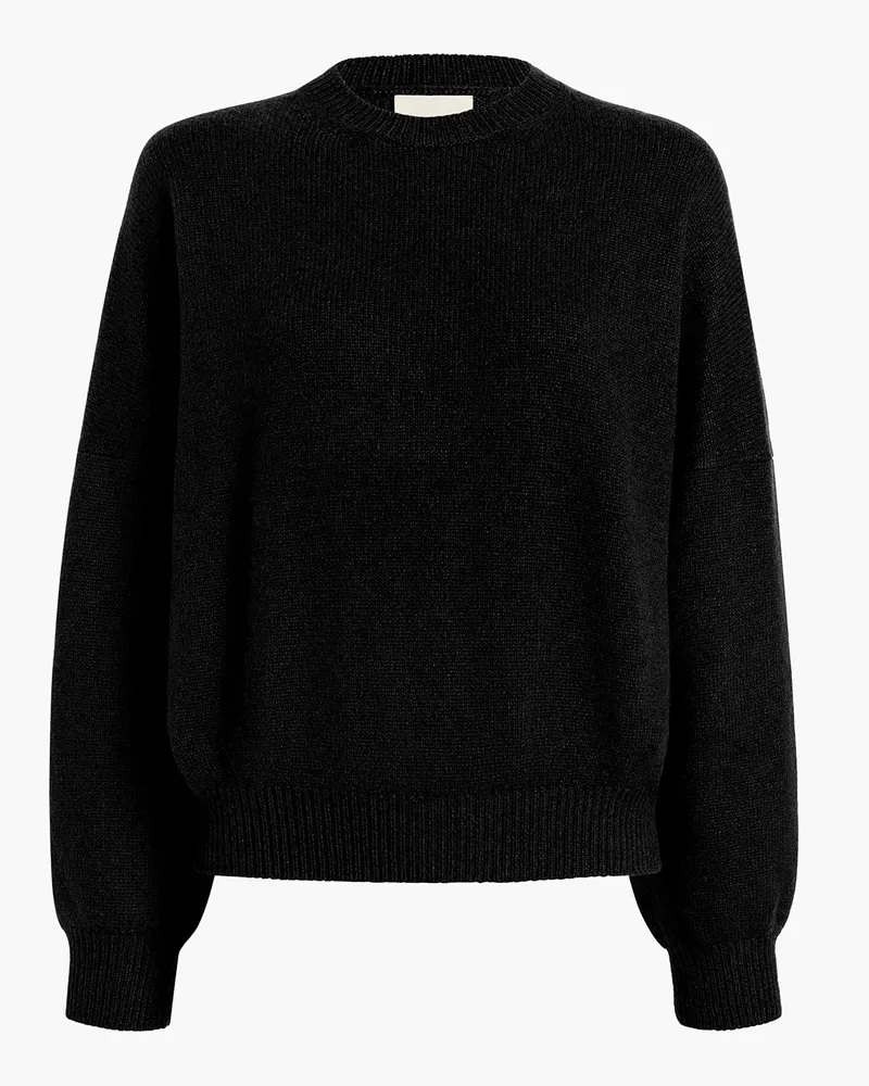 KHAITE Margaux Sweater — Black Black