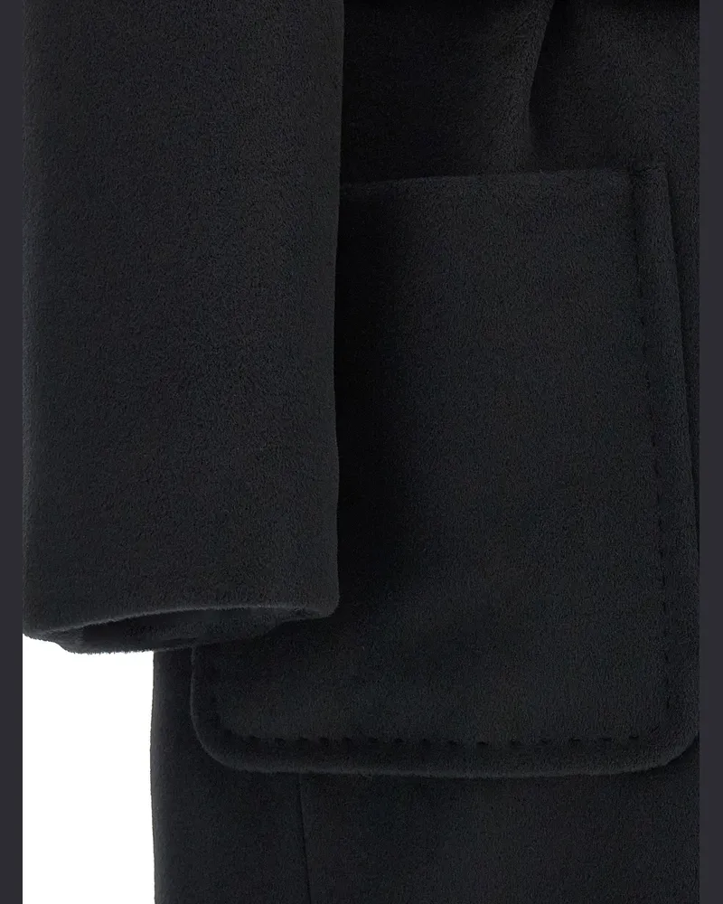 Max Mara Coat — Black Black