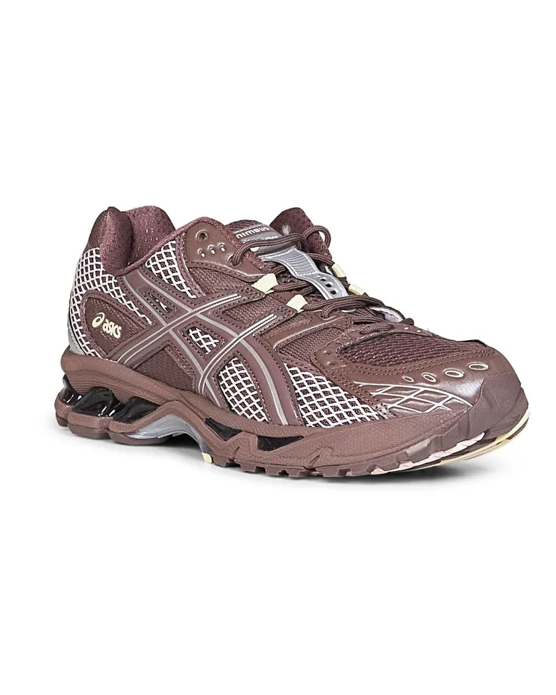Asics Men's Sneakers Gel-Nimbus 10.1 Brown Synthetic Fibres Trainers Brown