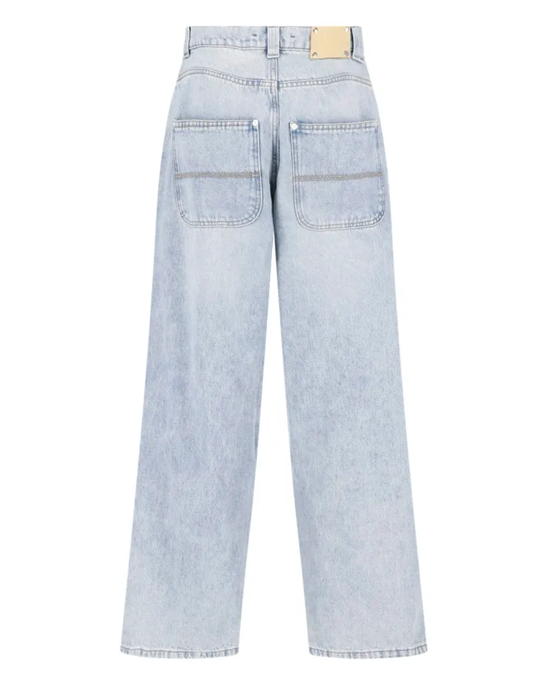 GIMAGUAS Women's Jeans Light Blue Cotton Blue