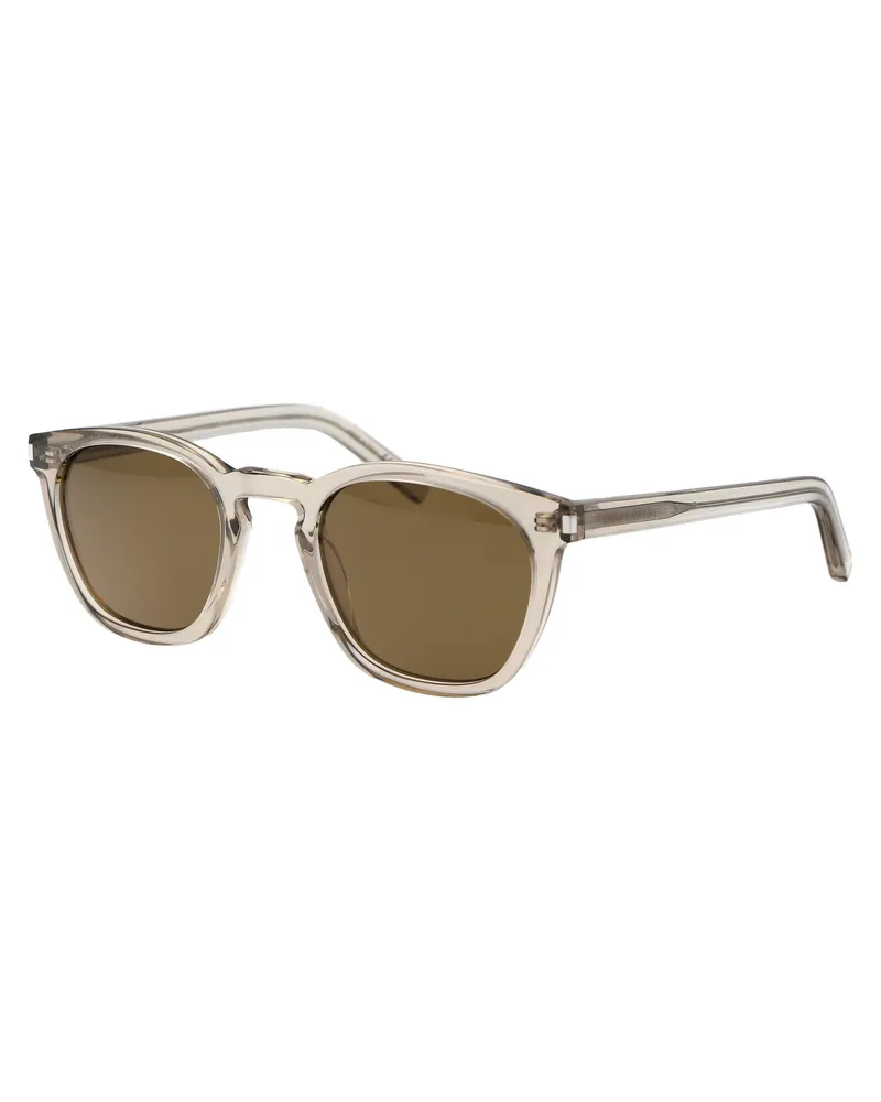 Saint Laurent SL28 Sunglasses — Beige Beige