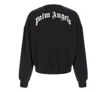 Logo-Embroidered Sweatshirt — Black