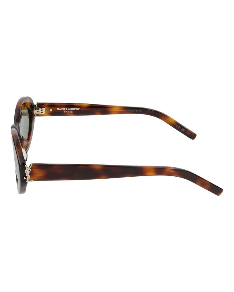Saint Laurent Women's Sl Sunglasses Havana Acetate Havana