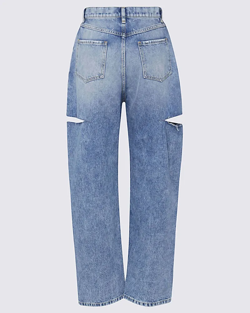 Maison Margiela Women's Jeans Denim Blue