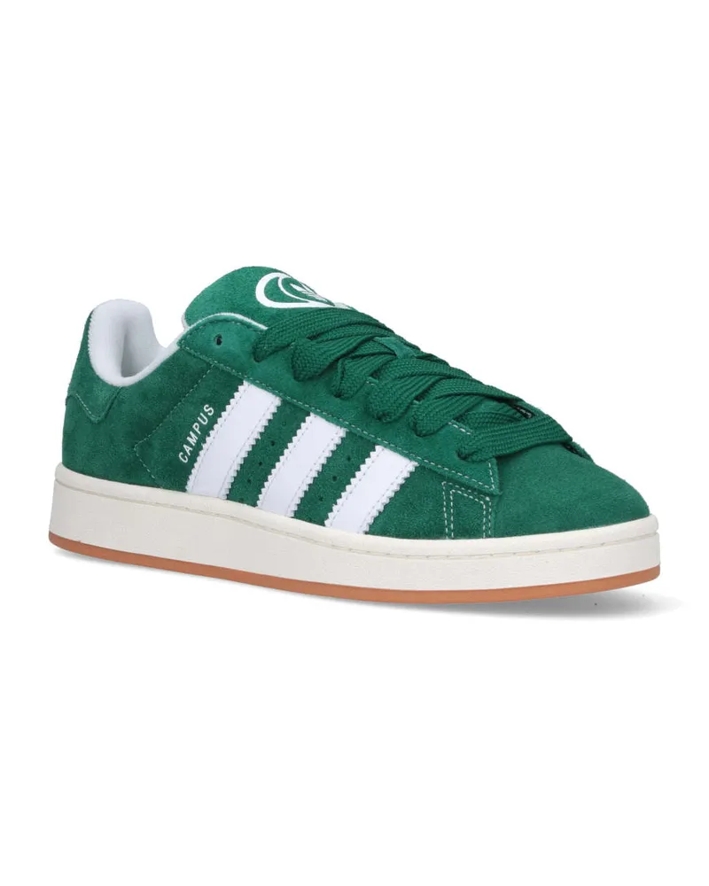 adidas Men's Sneakers Green Pelle Scamosciata Green