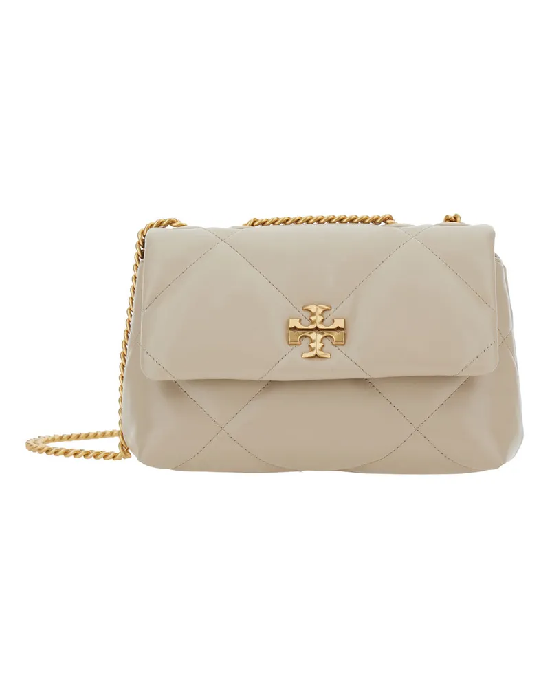 Tory Burch Kira Shoulder Bag — Beige Beige