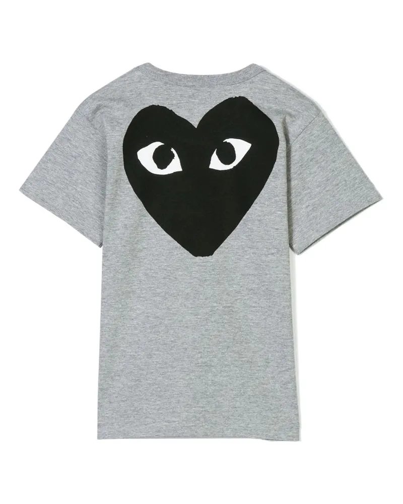 Comme des Garçons Logo Cotton T-Shirt — Gray Gray