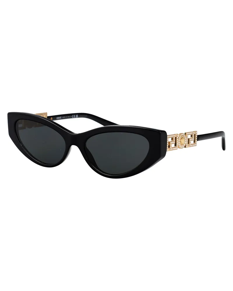 Versace Women's Sunglasses Black Acetate Black
