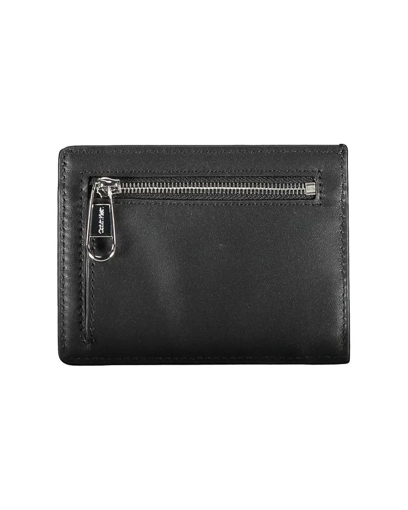 Calvin Klein Polyethylene Wallet — Black Black