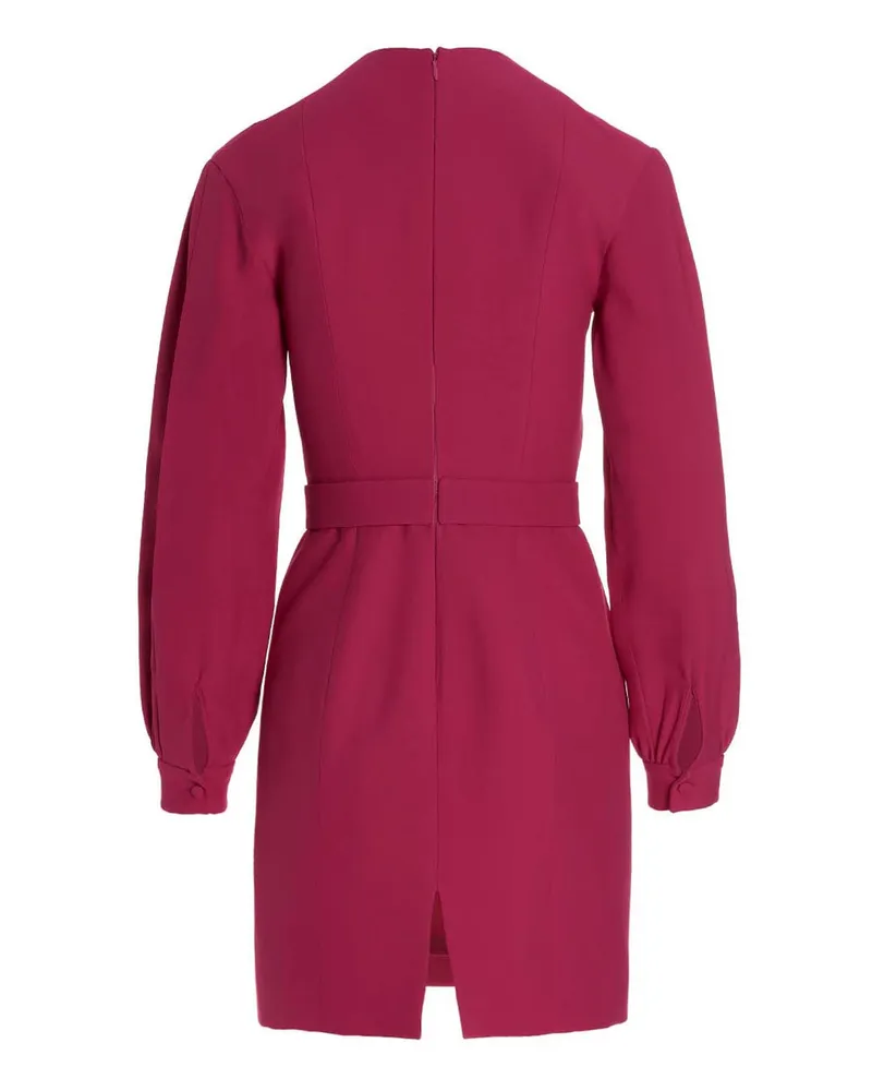 Giovanni Bedin Cady Dress — Magenta Magenta