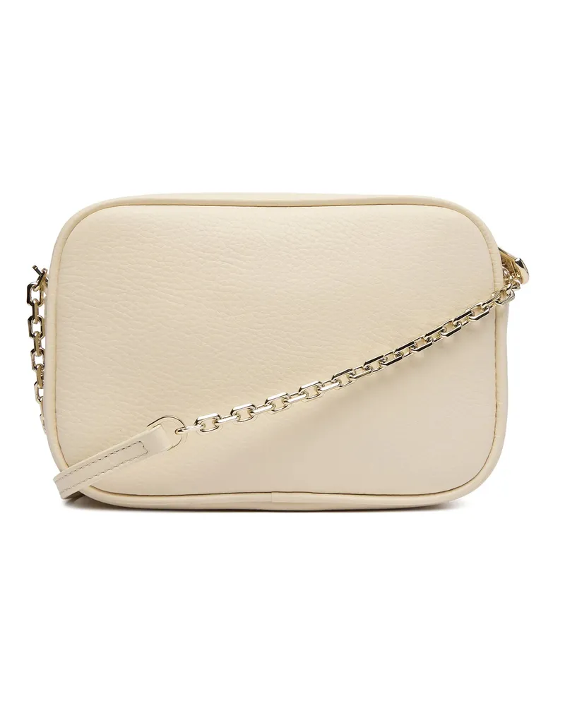 Patrizia Pepe Women's Shoulder Bag Wooly White Leather White