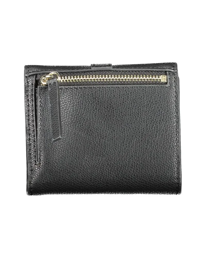 Tommy Hilfiger Polyurethane Wallet — Black Black