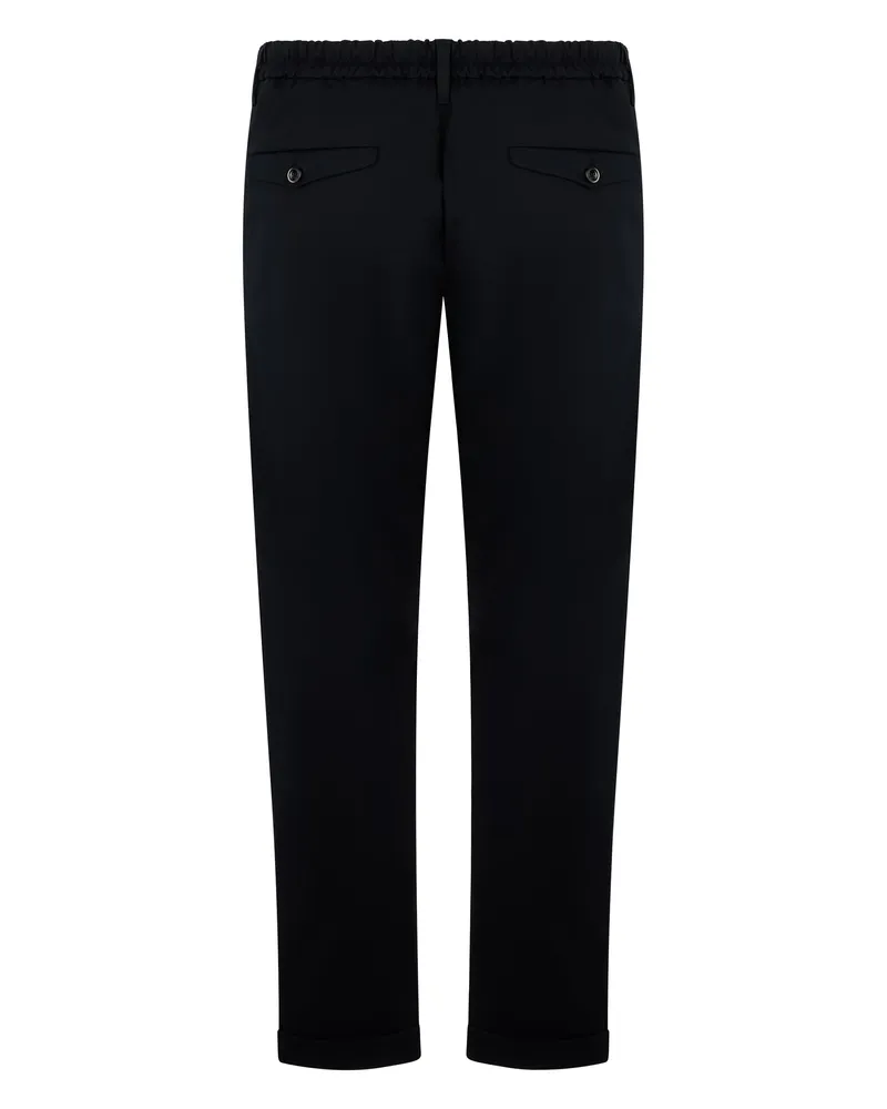 nine:inthe:morning Men's Slim-Fit Chinos Navy Cotton Navy