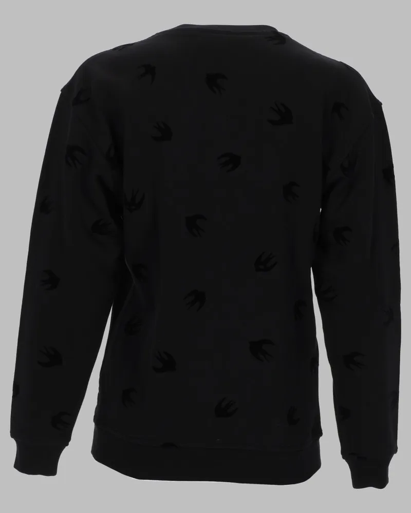 McQ Cotton Sweatshirt — Black Black