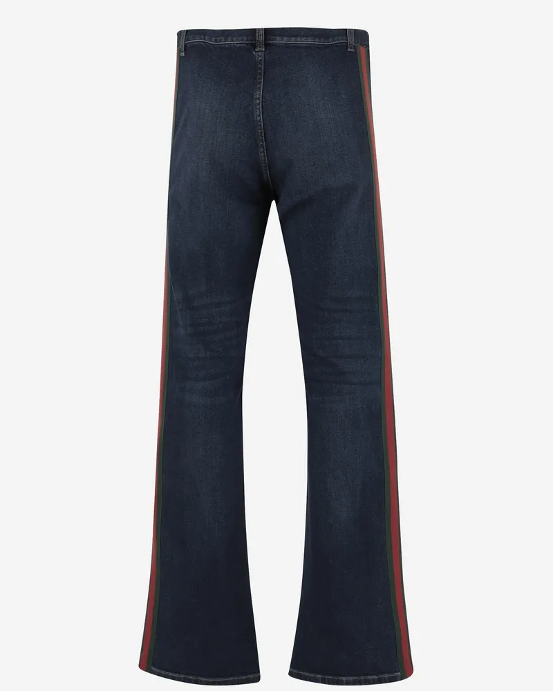 Gucci Men's Jeans Dark Denim Cotton Navy