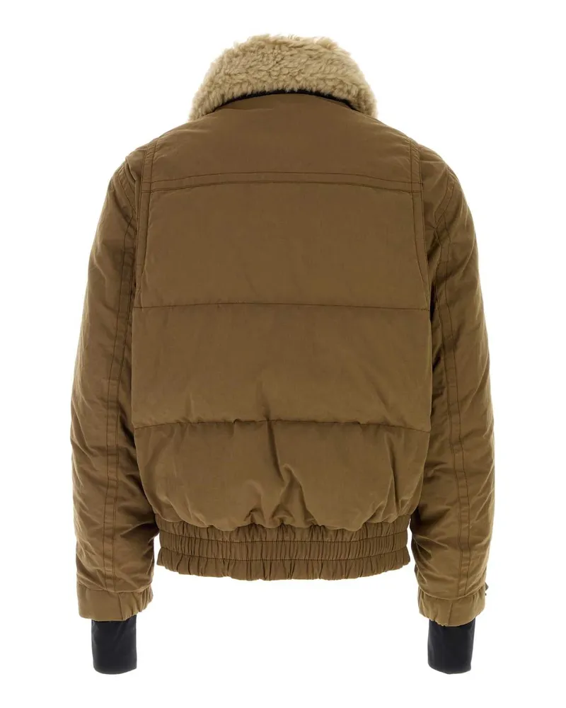 Moncler Alpental Down Jacket — Brown Brown