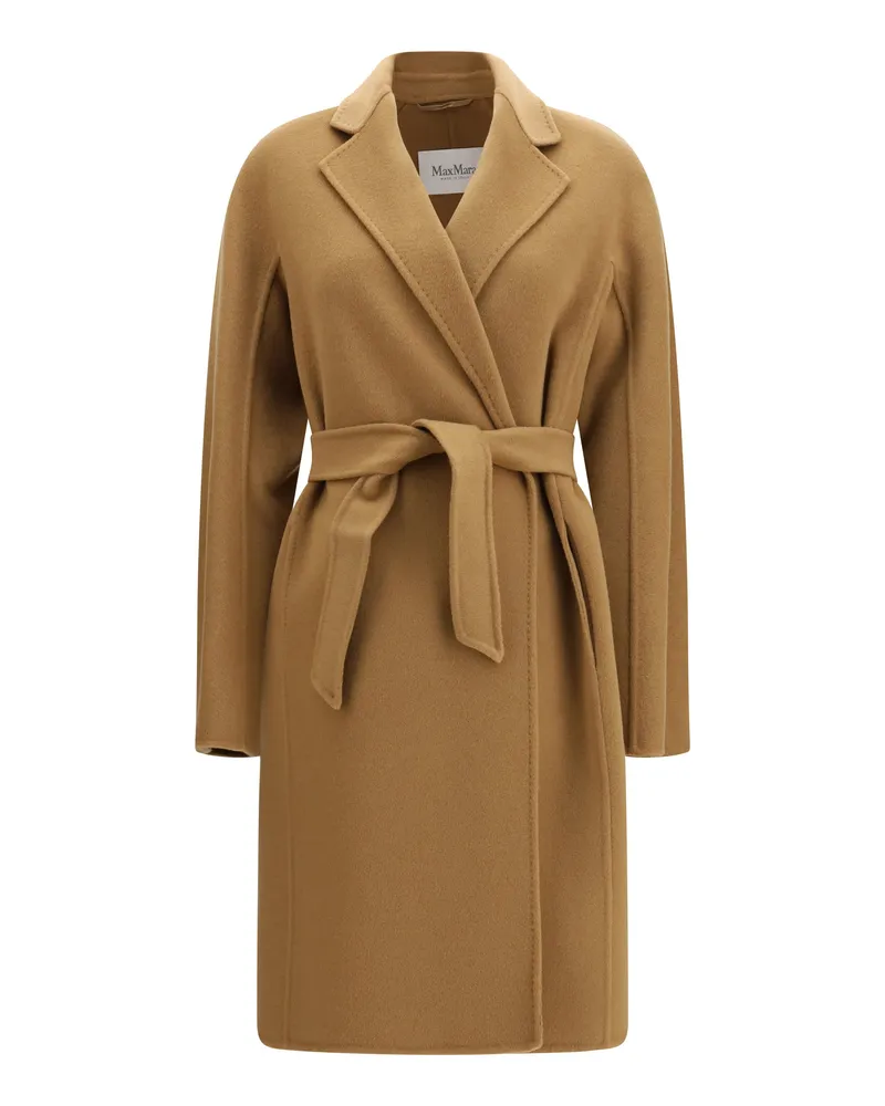 Max Mara Women's Coat Aceri Camel Cashmere Camel