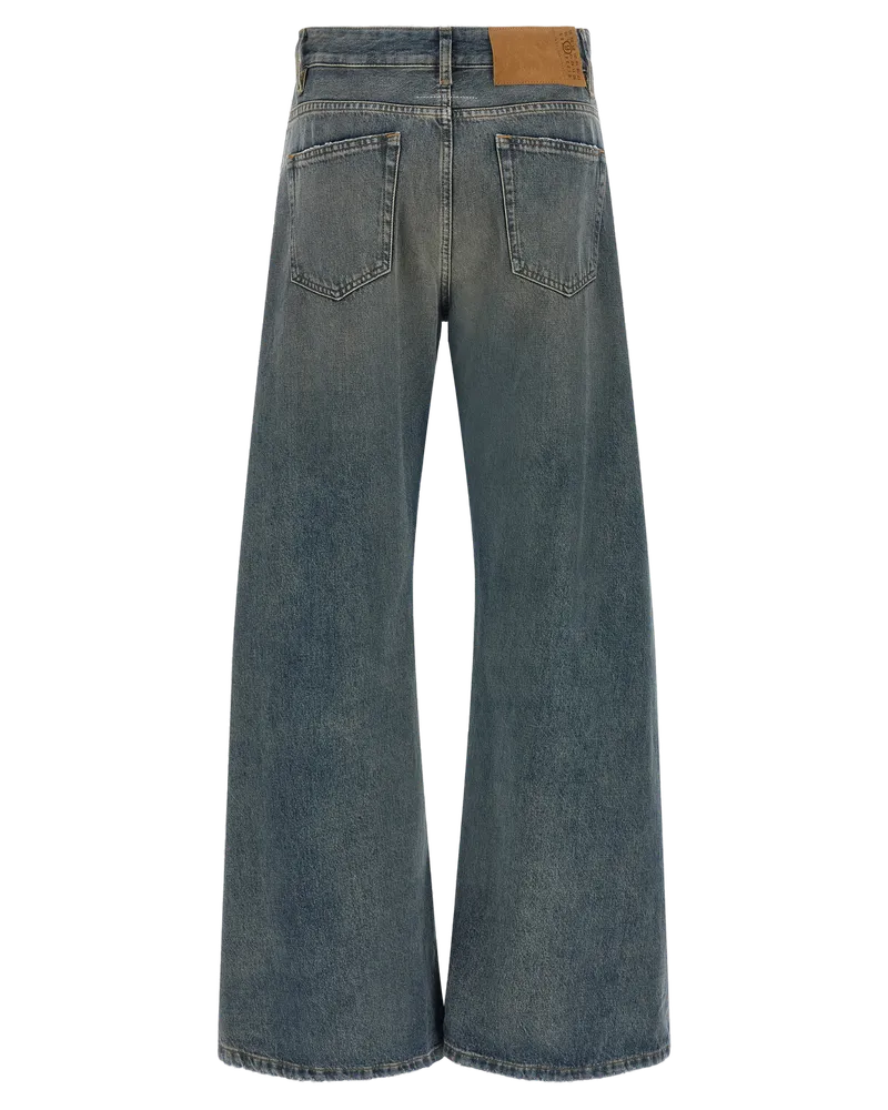 Maison Margiela Women's Blue Cotton Jeans Denim Clothing Blue
