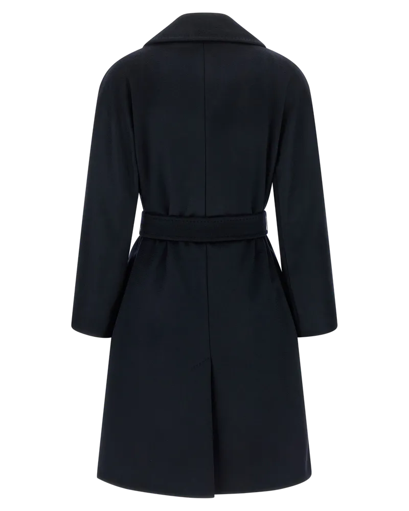 Max Mara Coat — Navy Navy