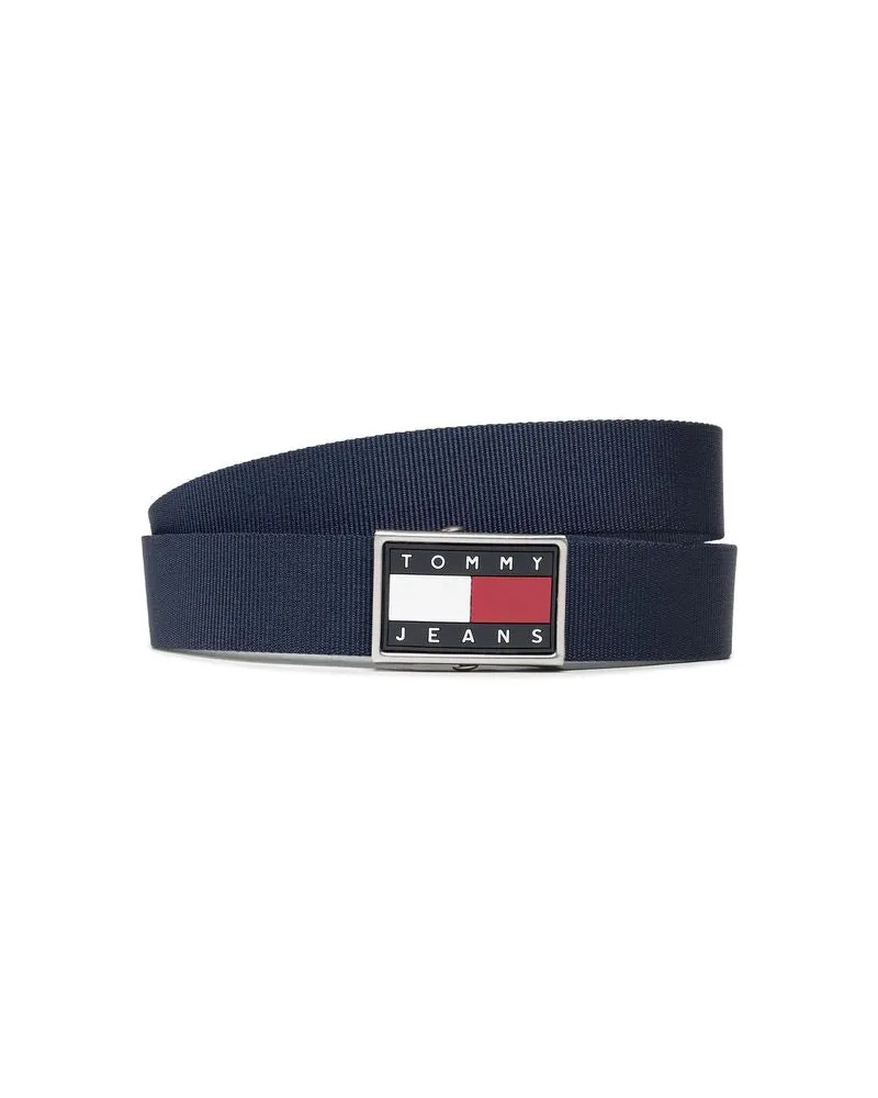Tommy Hilfiger Men's Belt Twilight Navy Textile Accessories Navy