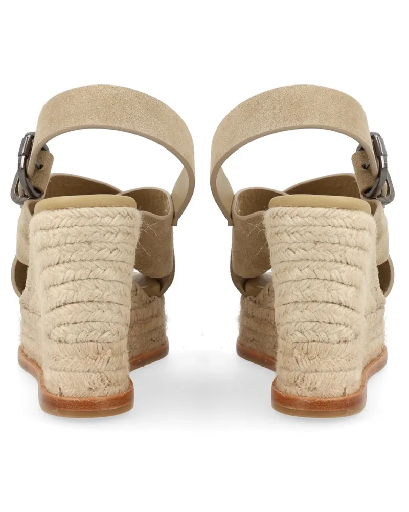 Castañer Espadrille Flat — Beige Beige