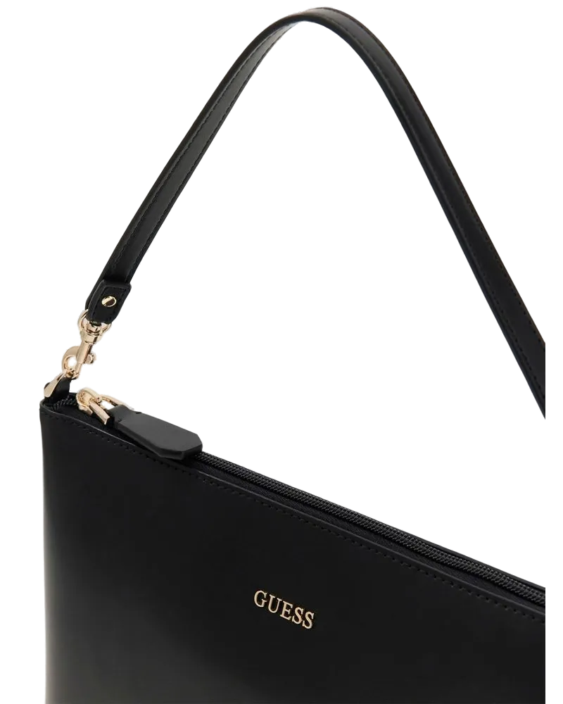 Guess Women's Tote Bag Black Polyurethane - Tote-Bags Black