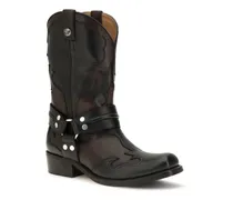 Sylvester Cowboy Boots — Black