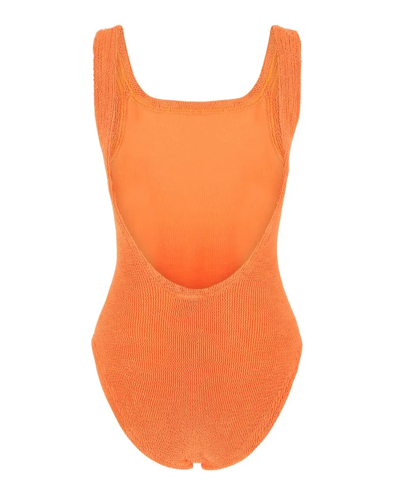 Hunza G One-Piece Swimsuit — Orange Orange