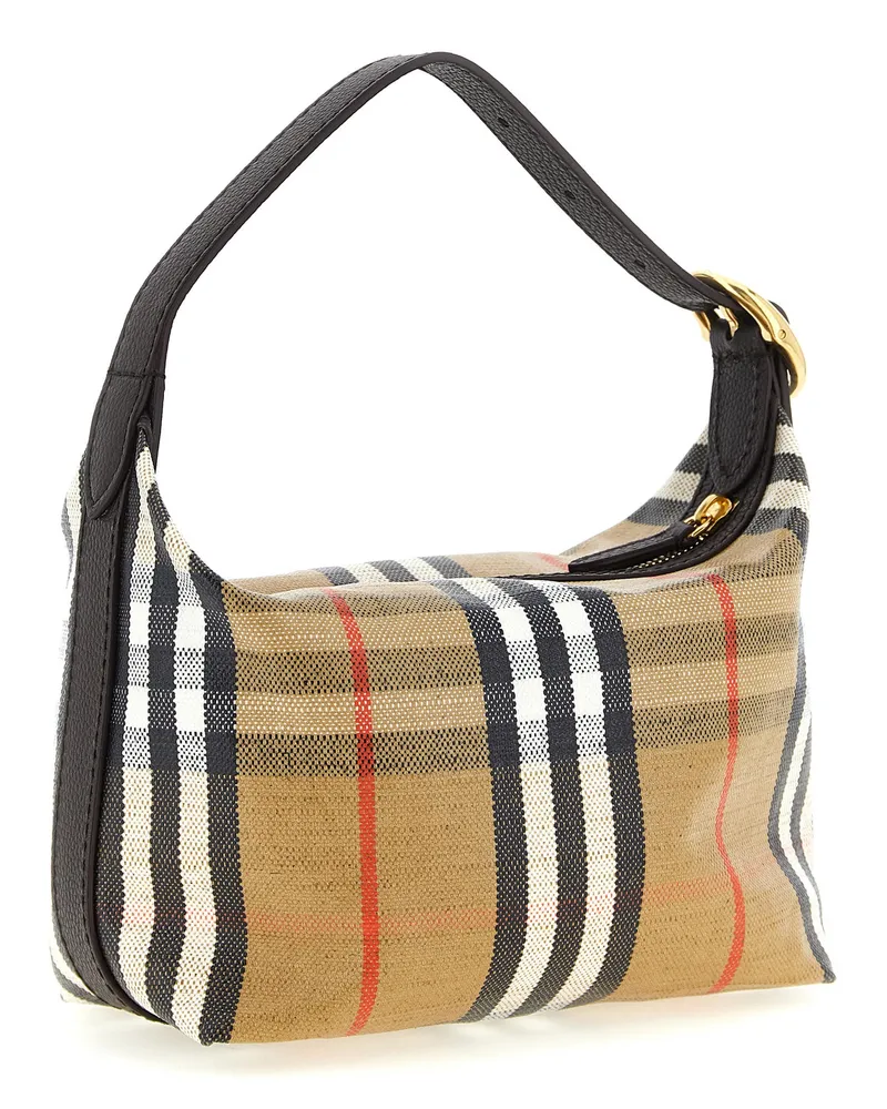Burberry Women's Beige Cotton Handbag Bag Beige