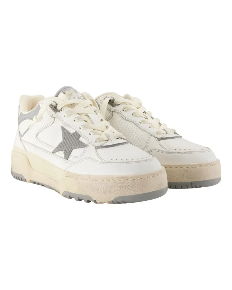 Golden Goose Women's Forty2 Sneaker White Cowhide White