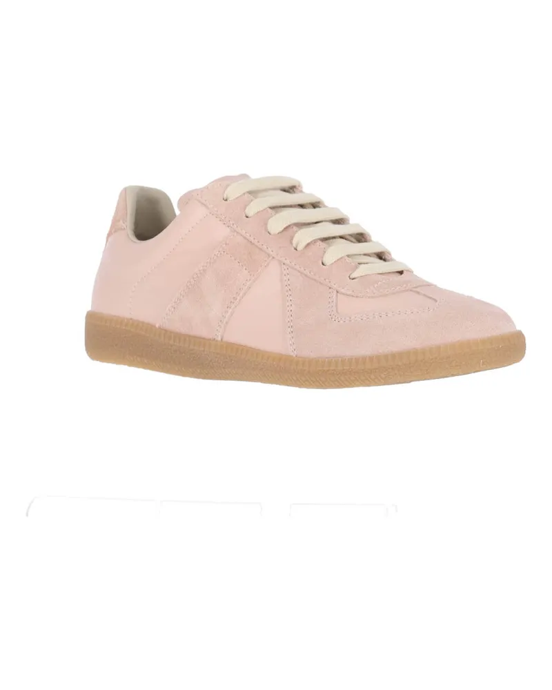 Maison Margiela Women's Sneakers Pink Bovine Leather Pink