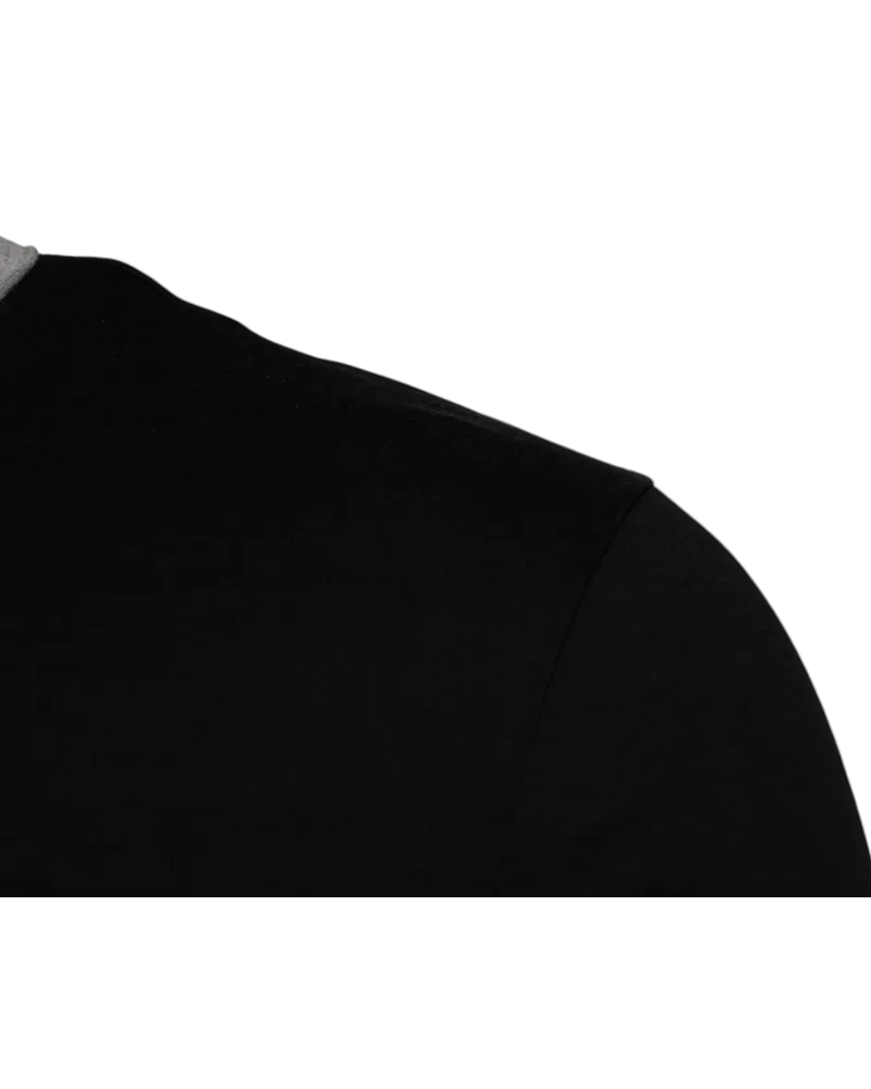 Dolce & Gabbana Cotton Crew Neck T-Shirt — Black Black