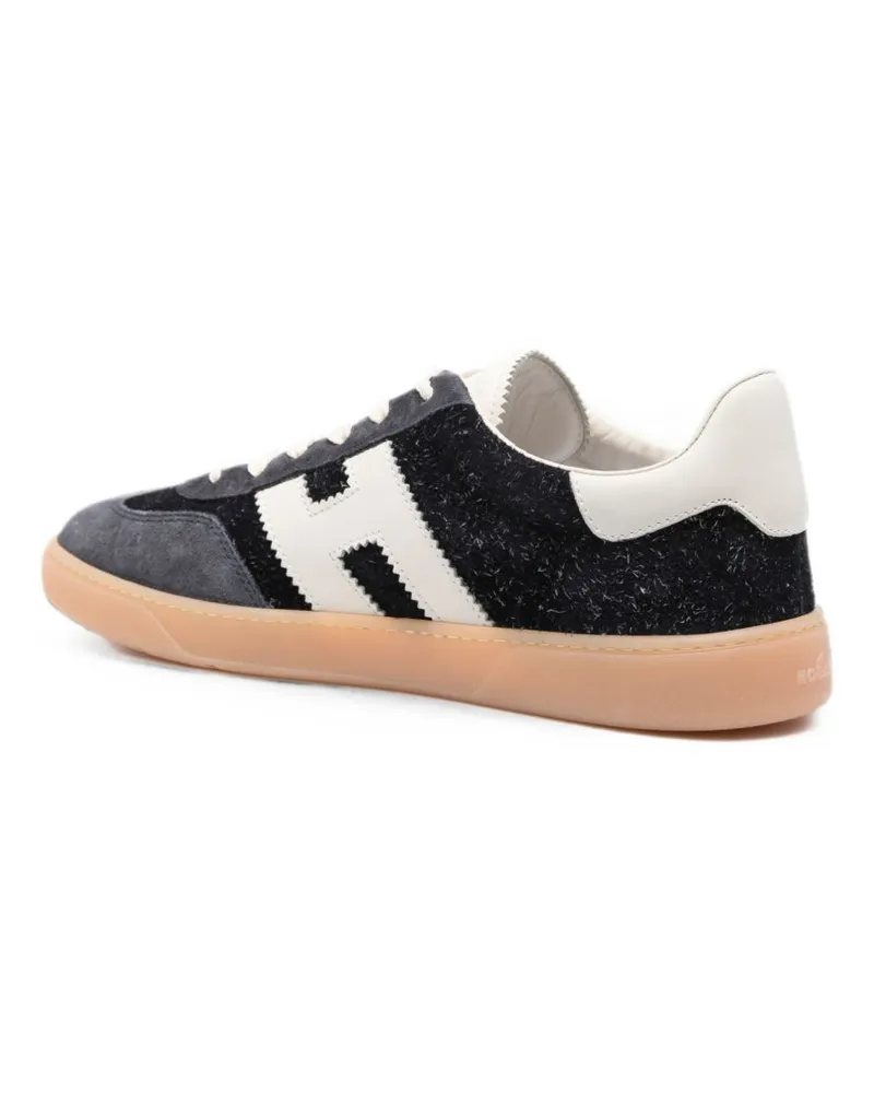 Hogan Colour-Block Sneaker — Black Black