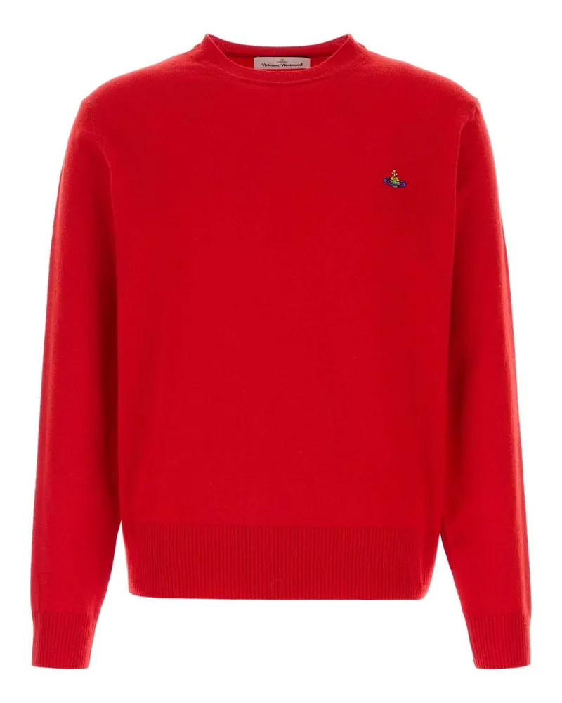 Vivienne Westwood Roundneck Sweater — Red Red