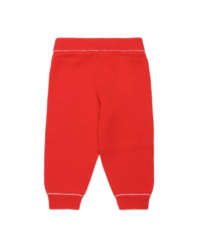 Marni Wool-Cashmere Blend Trousers — Red Red