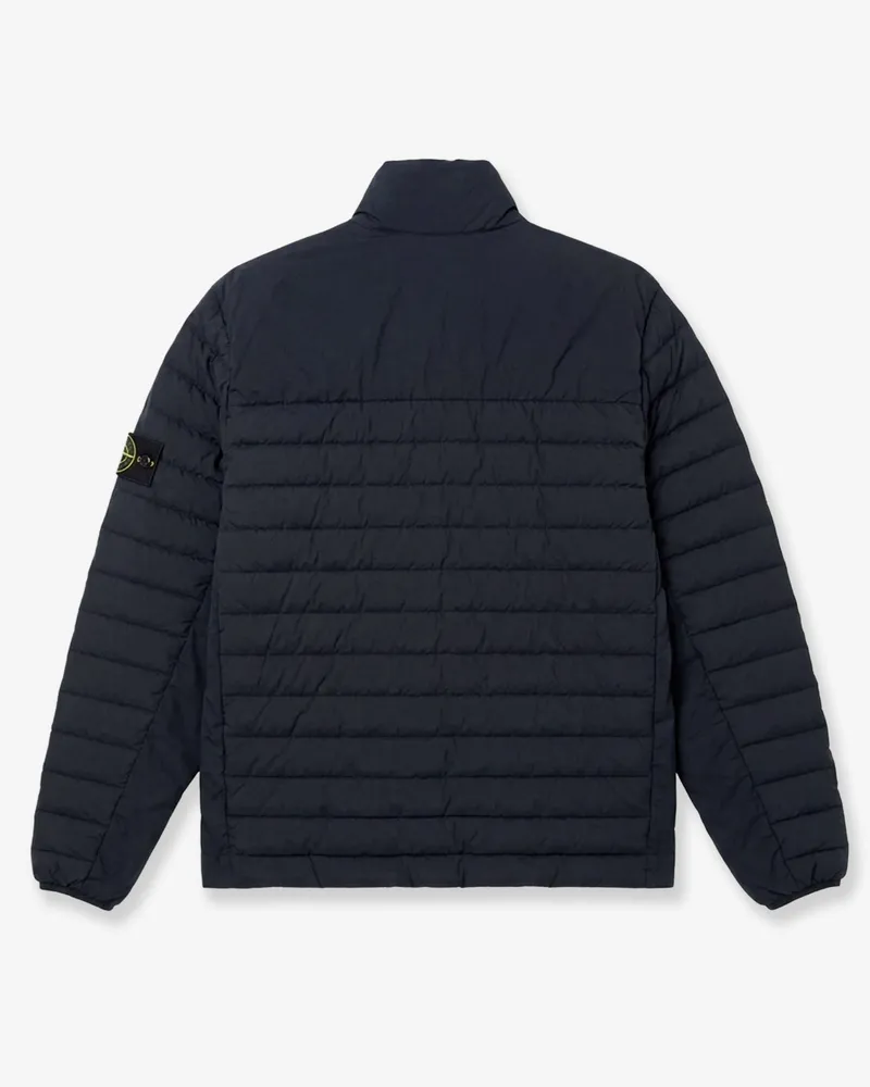 Stone Island Men's Down Jacket Seamless Tunnel Nylon Blue Polyamide Blue