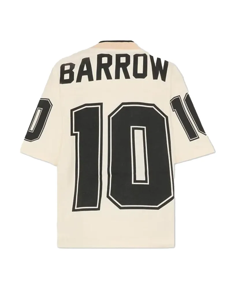 BARROW Cotton T-Shirt — Beige Beige
