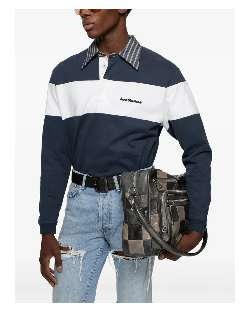 Acne Studios Nawhi Polo — Blue Blue