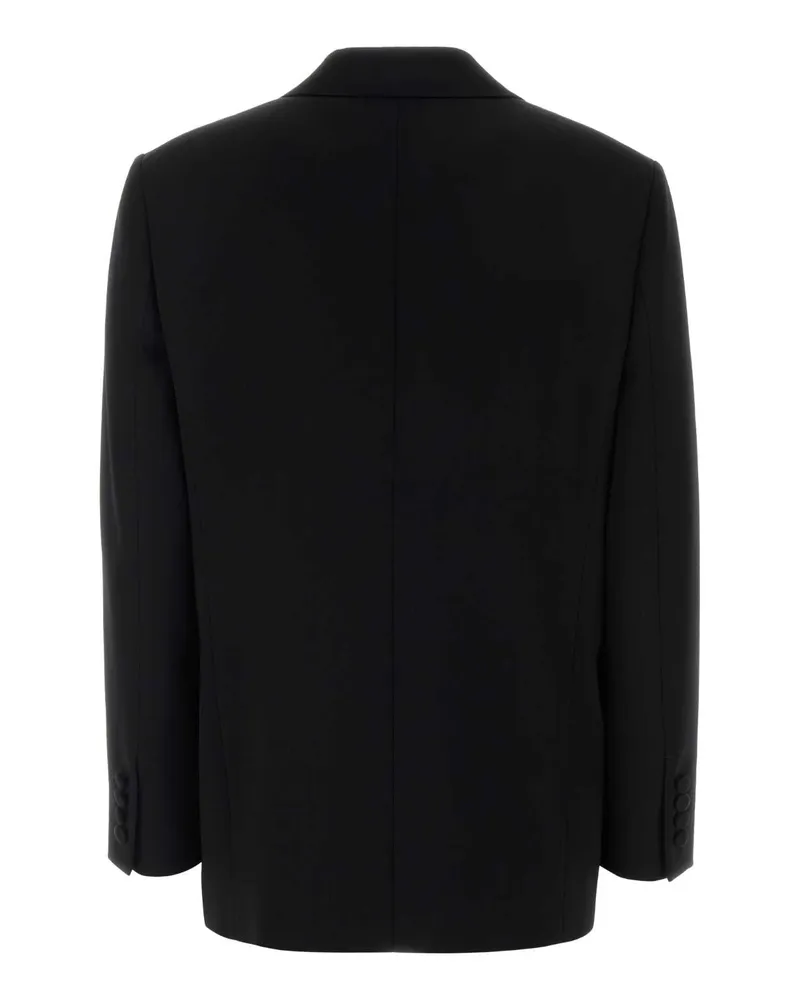 The Row Women's Black Wool Gemma Blazer Exterior: Lining: Silk Giacche E Gilet Jacket Black