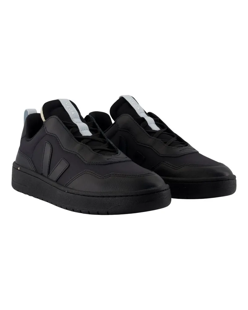 VEJA Men's Sneaker Black Nylon Black
