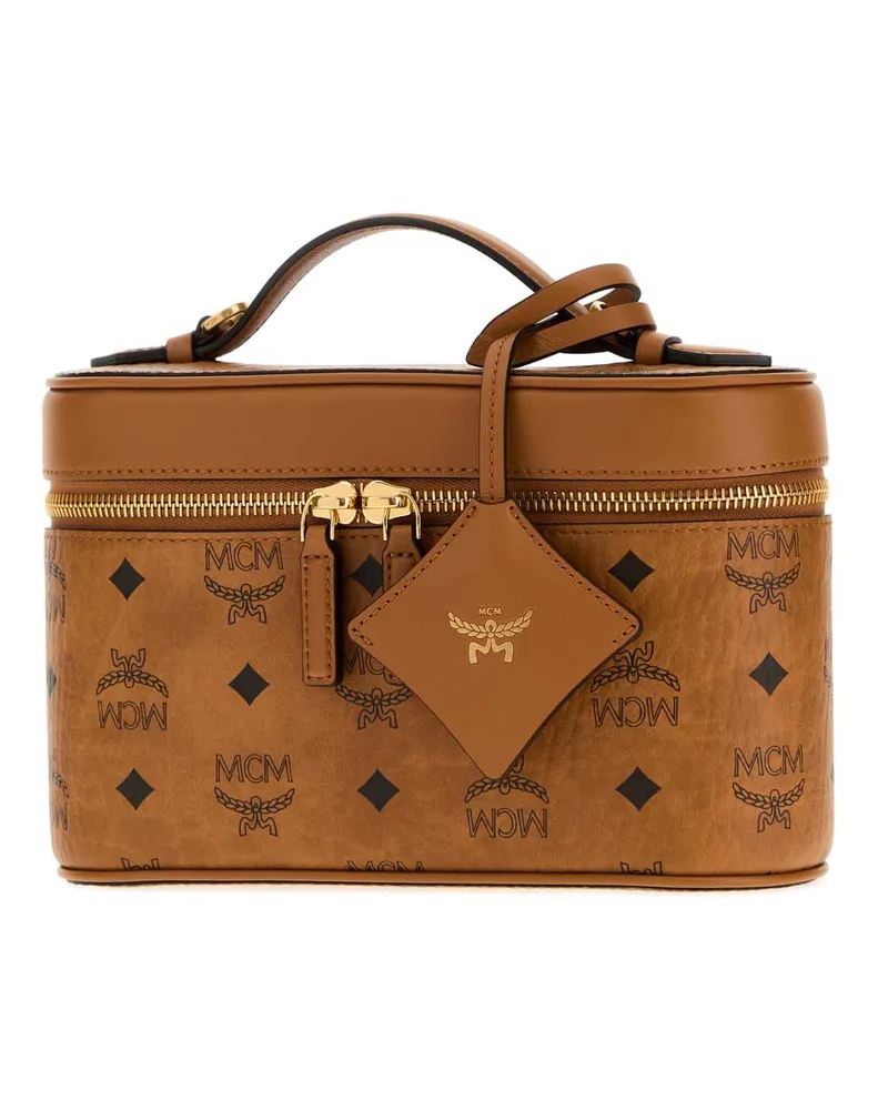 MCM Aren Crossbody Bag — Brown Brown